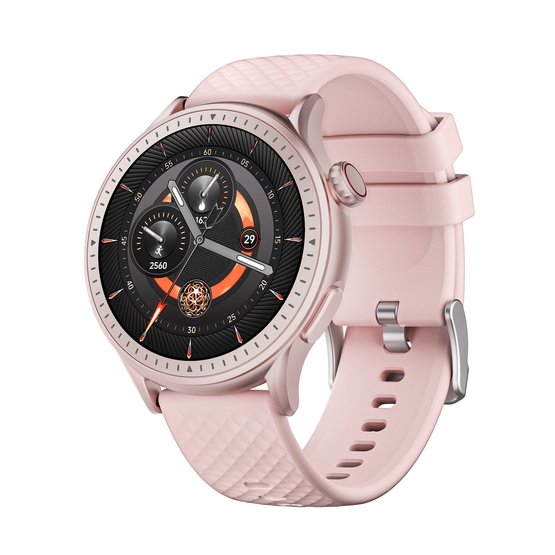 Round Screen Smartwatch, 1.43In HD 3ATM Waterproof, Equipped with Heart Rate Detection, Sleep Monitoring, and Step Tracking,100 Sports Modes Movement Monitor Holiday Gifts Fashion Watches