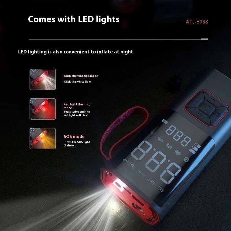 Portable Lithium Battery Car Tire Inflation