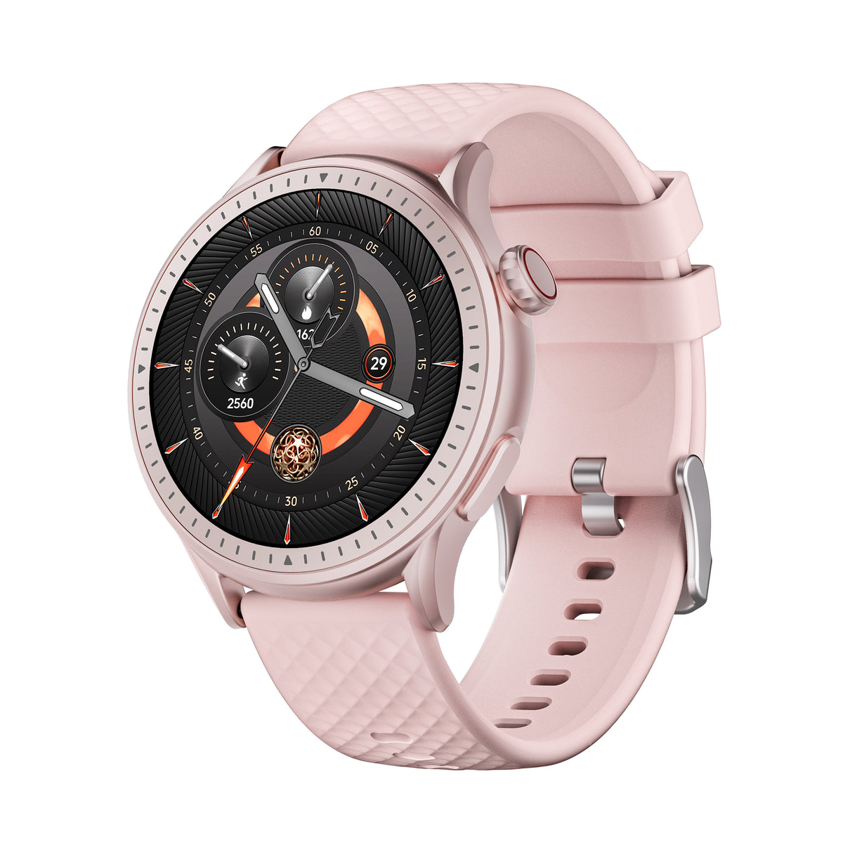 Round Screen Smartwatch, 1.43In HD 3ATM Waterproof, Equipped with Heart Rate Detection, Sleep Monitoring, and Step Tracking,100 Sports Modes Movement Monitor Holiday Gifts Fashion Watches