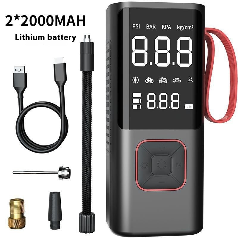 Portable Lithium Battery Car Tire Inflation