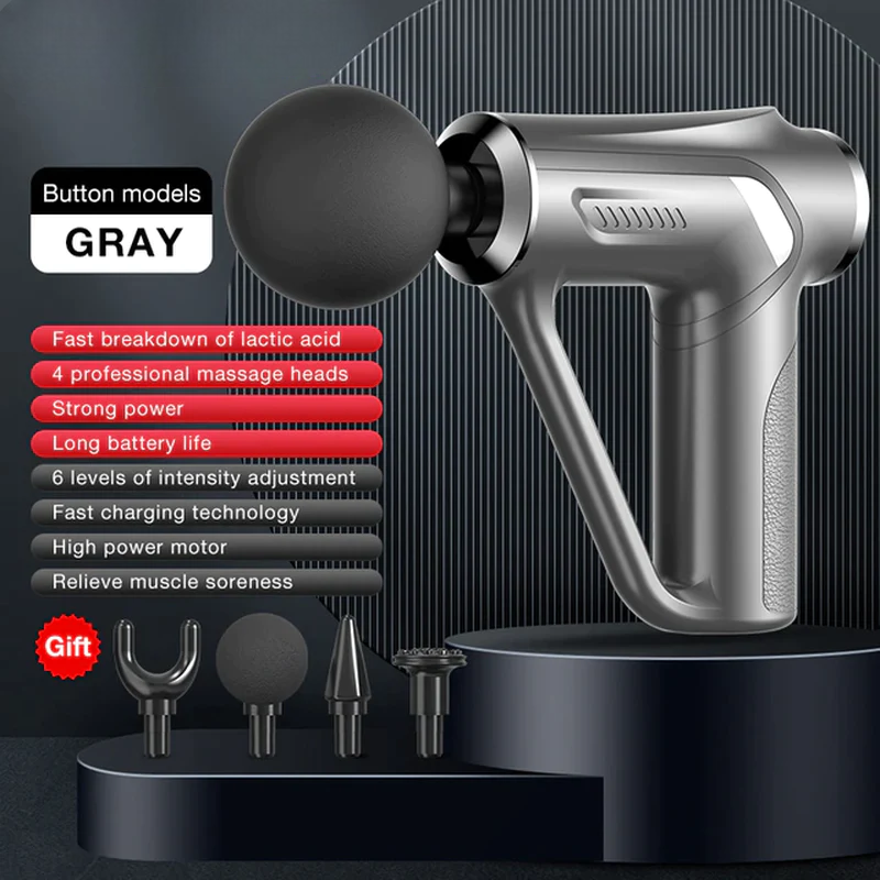Pro Relief Massage Gun – 32-Level Deep Tissue Therapy