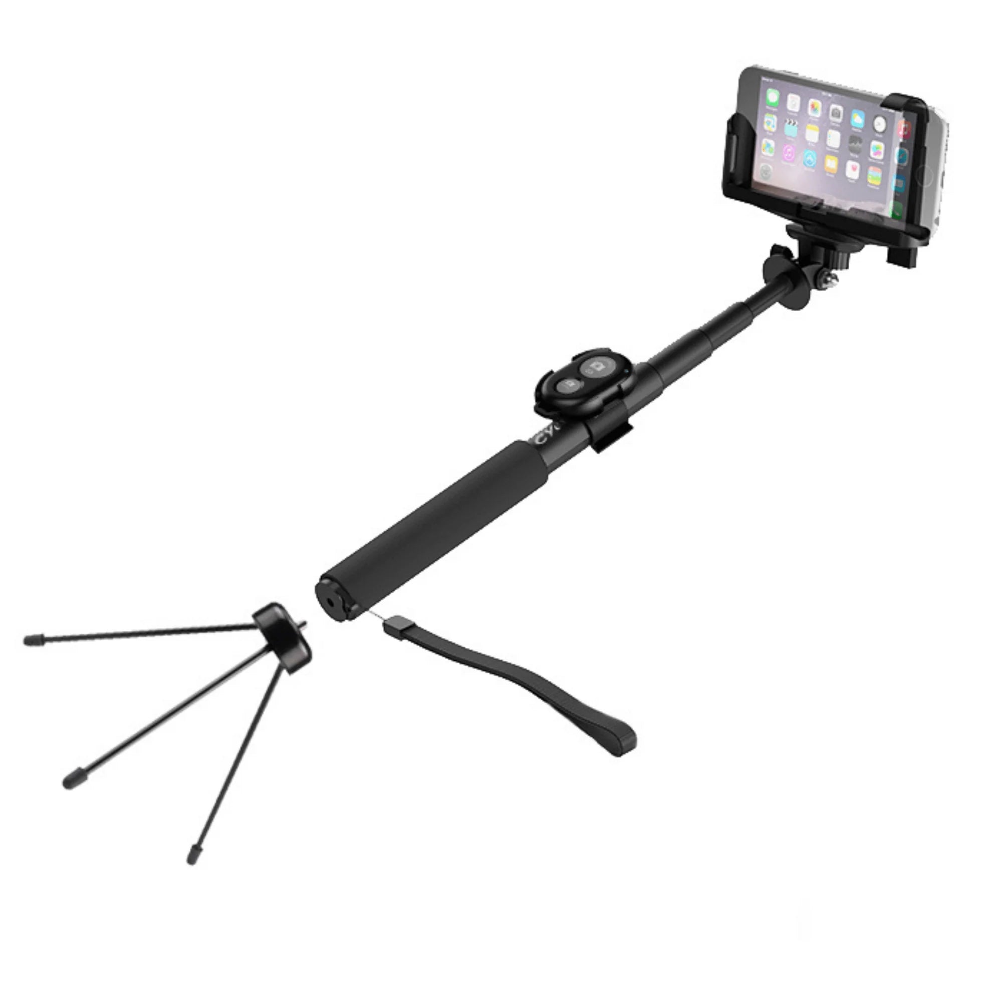 Cygnett Gostick Bluetooth Selfie-Stick and Tripod for Hands-Free Pics and Video