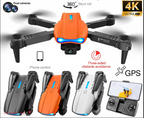 4K GPS Foldable Drone with Dual HD Cameras & FPV