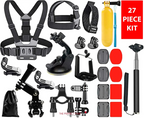 Action Cam Mount Set – Fits GoPro 11–6, SJCAM, Xiaomi Yi