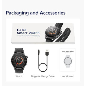 Round Screen Smartwatch, 1.43In HD 3ATM Waterproof, Equipped with Heart Rate Detection, Sleep Monitoring, and Step Tracking,100 Sports Modes Movement Monitor Holiday Gifts Fashion Watches