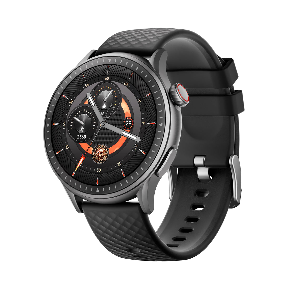 Round Screen Smartwatch, 1.43In HD 3ATM Waterproof, Equipped with Heart Rate Detection, Sleep Monitoring, and Step Tracking,100 Sports Modes Movement Monitor Holiday Gifts Fashion Watches