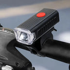 Light up Your Ride! 🔦🚴‍♂️ USB Rechargeable LED Bike Headlight & Tail Light Combo! #Cyclingessentials #Bikesafety